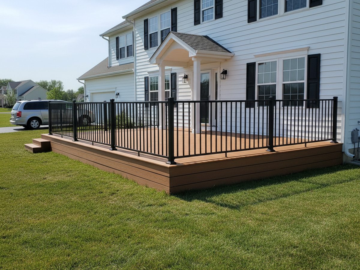 Deck Repair completed by Pekin Deck Company in Chillicothe, IL